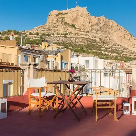 Apartment Alc - Stylish With Fantastic Terrace, Old Town Alicante